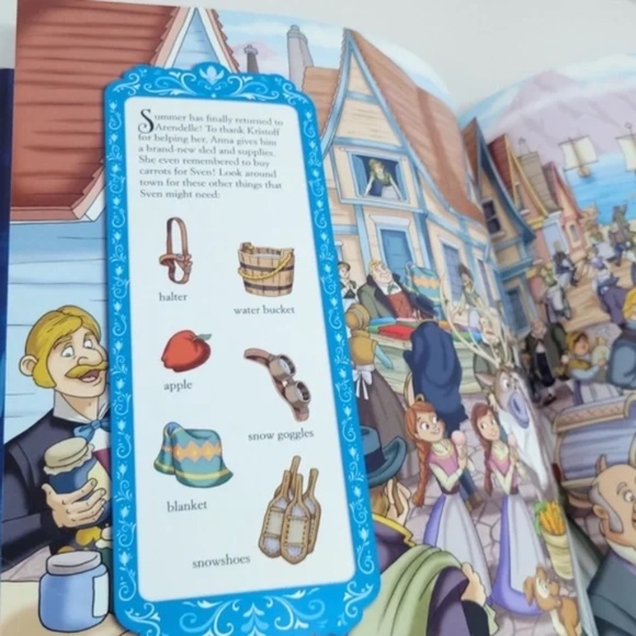 Kids Books Disney Frozen Activity Beauty and The Beast - Picture 6 of 8